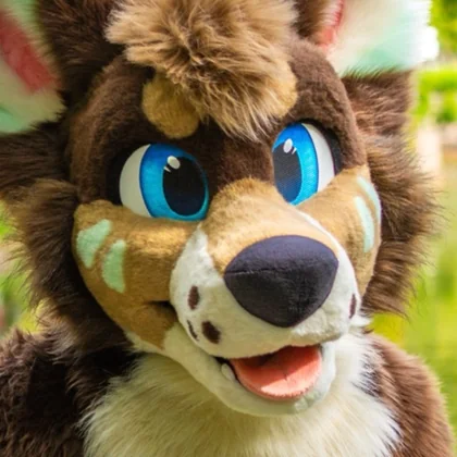 Varro in their fursuit